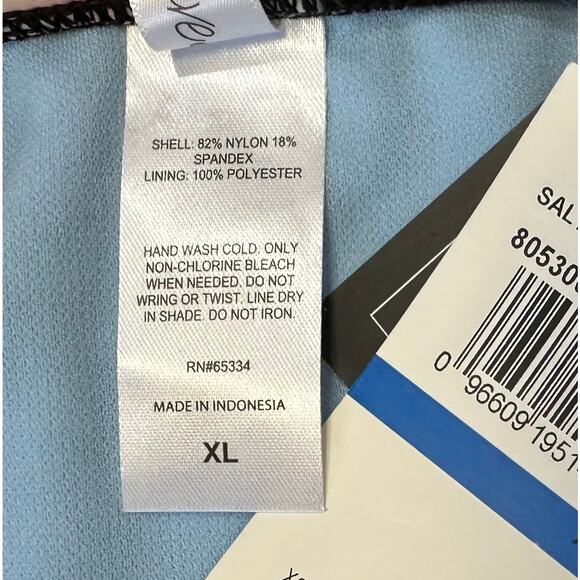 2/$15 NWT Salt + Cove Lavender Tie Dye Swim Bottoms Low-Rise Size XL - Picture 9 of 10